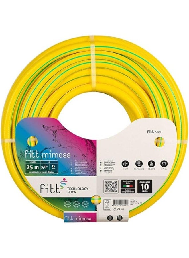 MIMOSA Fitt Mimosa Professional Garden Hose 1/2" x 25meter - Image 1